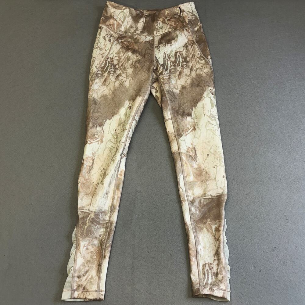 CALIA by Carrie Underwood Brown and Cream Leggings